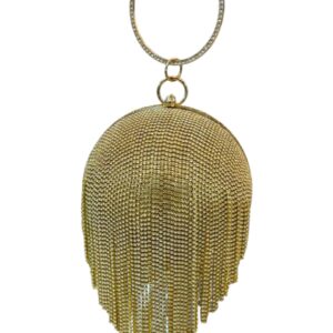 Tassel Ball Evening Clutch